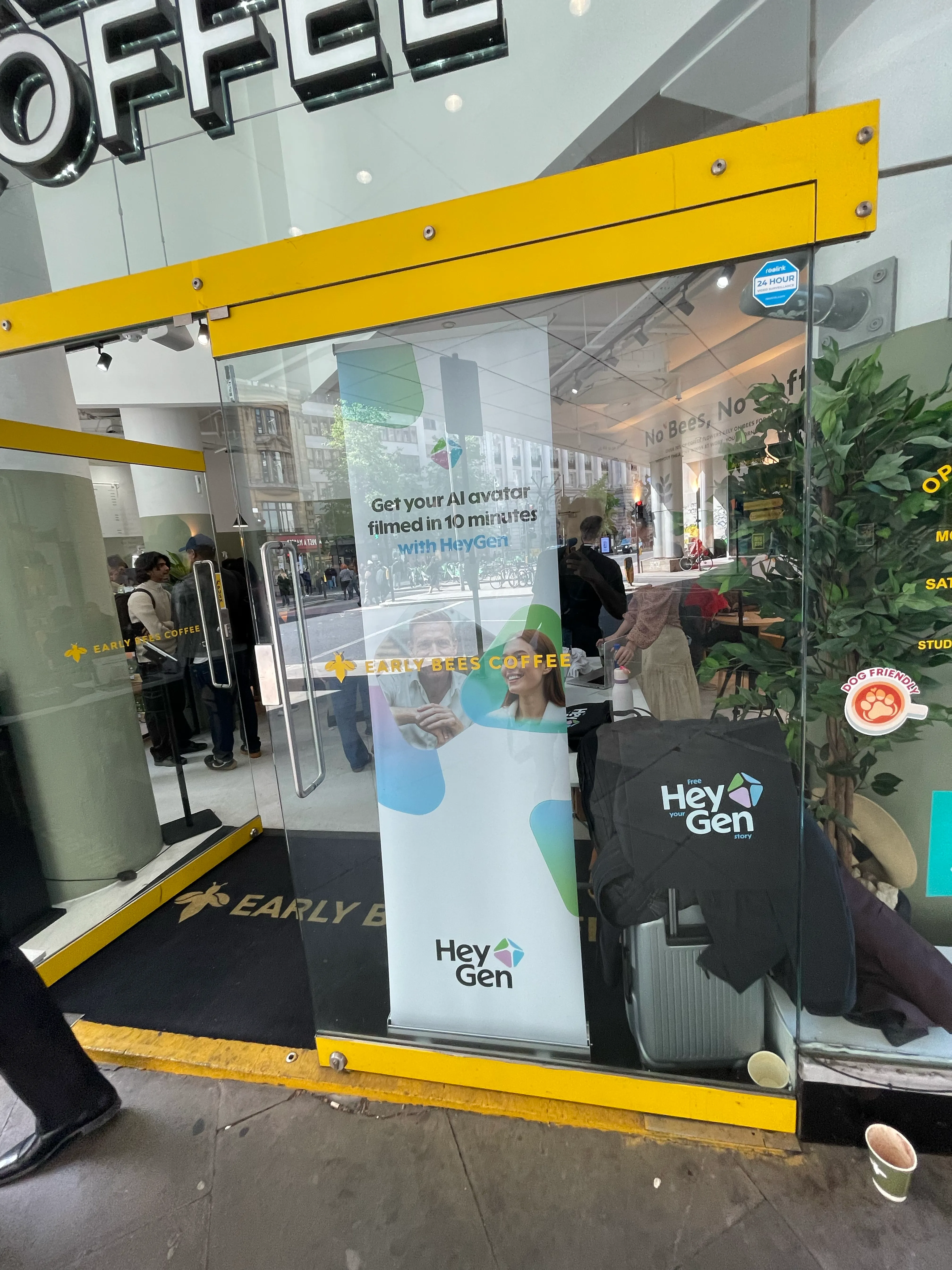 HeyGen London pop-up moment 2