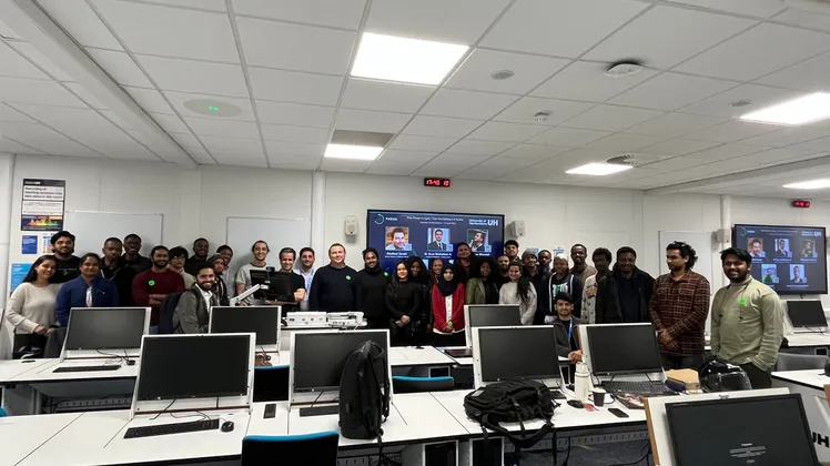 Group photo from the From Prompt to Agent workshop