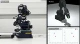 Ned3 Pro real robot and DRL workspace